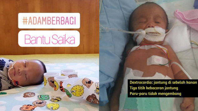 Adam Fabumi Bantu Saika Sehat