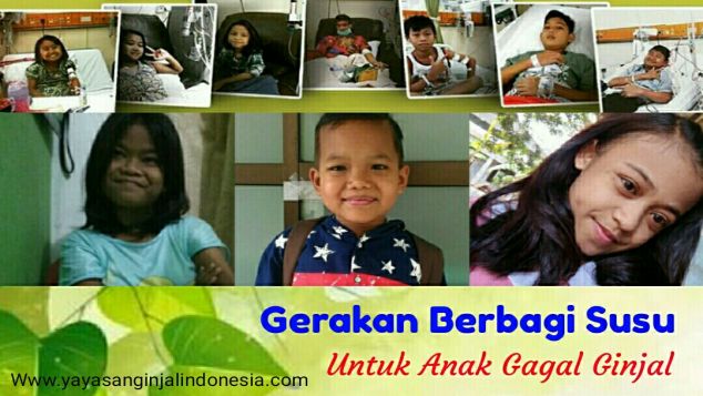 Berbagi Susu Untuk Anak Gagal Ginjal