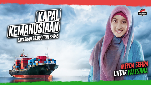 Meyda Sefira untuk Kapal Kemanusiaan