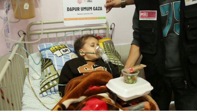 Dapur Umum Rumah Sakit Gaza