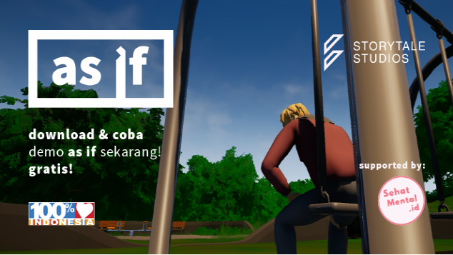 As If, PC Game Gratis Mengenai Kesehatan Mental