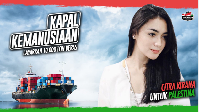 Citra Kirana untuk Kapal Kemanusiaan