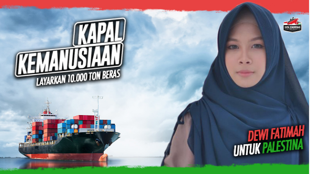 Dewi Fatimah untuk Kapal Kemanusiaan