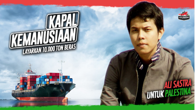 Ali Sastra untuk Kapal Kemanusiaan