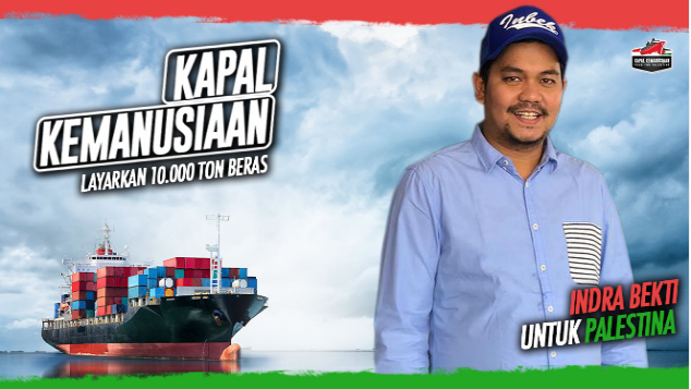 Indra Bekti untuk Kapal Kemanusiaan
