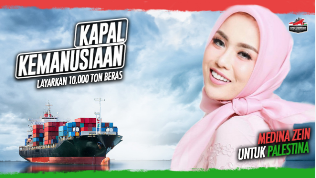 Medina Zein untuk Kapal Kemanusiaan