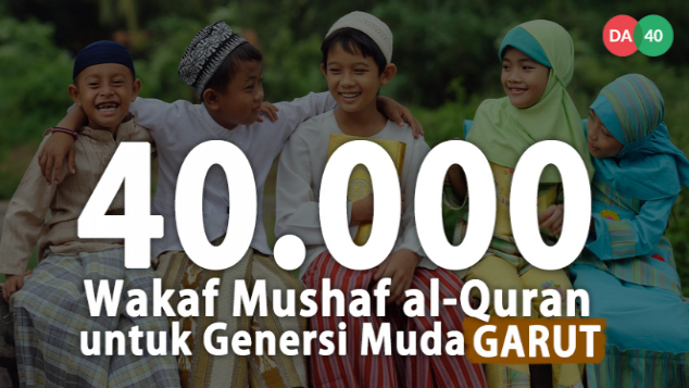 Wakaf 40.000 Mushaf al-Quran untuk Garut