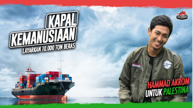 Hammad Akrom untuk Kapal Kemanusiaan