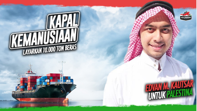 Edvan M Kautsar untuk Kapal Kemanusiaan