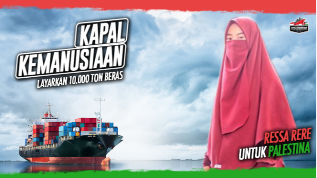 Ressa Rere untuk Kapal Kemanusiaan