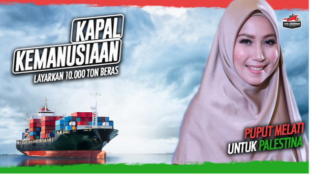 Puput Melati untuk Kapal Kemanusiaan
