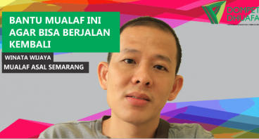 Kitabisa! - Bantu Seorang Mualaf Agar Berjalan Kembali