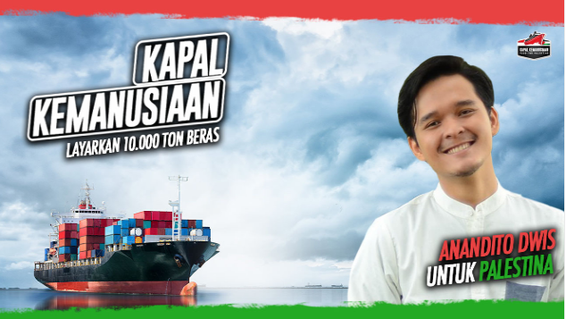 Anandito Dwi untuk Kapal Kemanusiaan