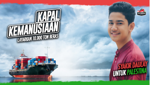 Syakir Daulay untuk Kapal Kemanusiaan