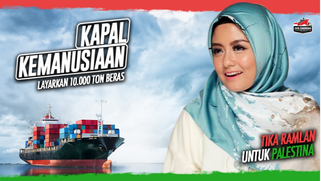 Tika Ramlan untuk Kapal Kemanusiaan