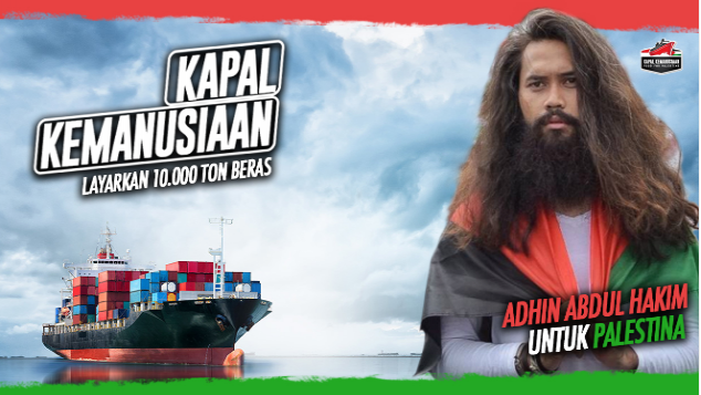 Adhin Abdul Hakim untuk Kapal Kemanusiaan