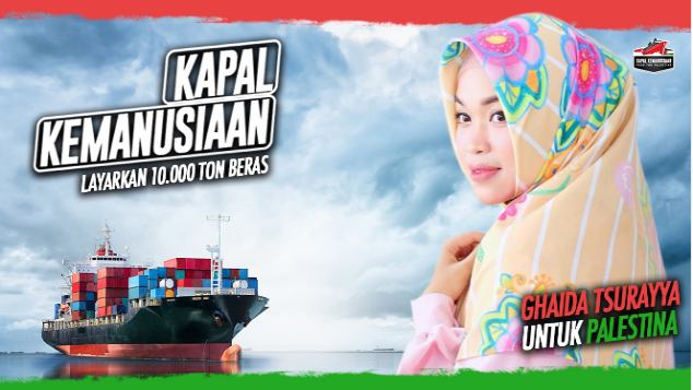 Ghaida Tsurayya untuk Kapal Kemanusiaan