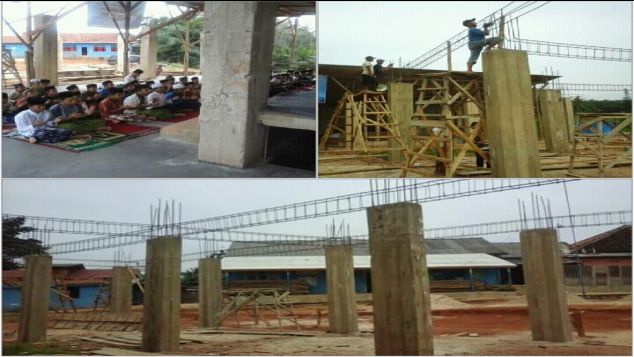 Membangun Masjid Panti Asuhan Husnul Amal