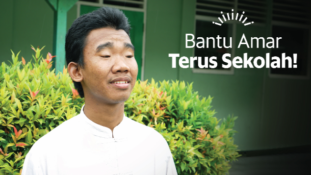 Bantu Amar Tetap Bersekolah