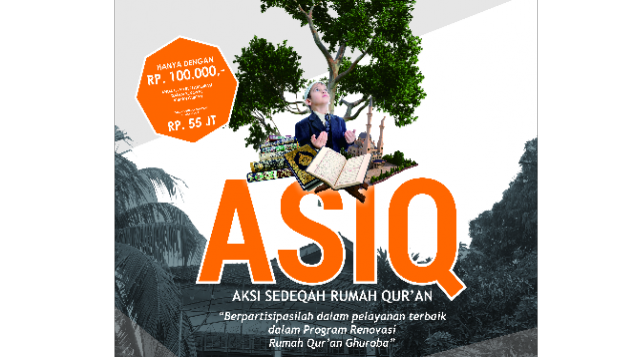 ASIQ (Aksi Sedekah & Infaq rumah Quran)
