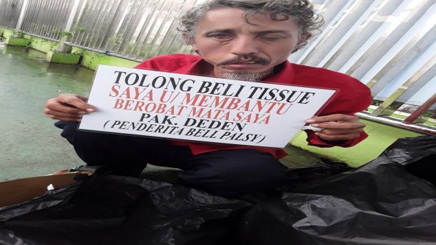 Bantu pak Deden untuk memiliki mata yang sehat