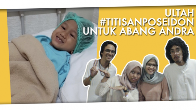 Ultah #TitisanPoseidon untuk Abang Andra