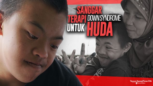 Sanggar Terapi untuk Huda, Down Syndrome