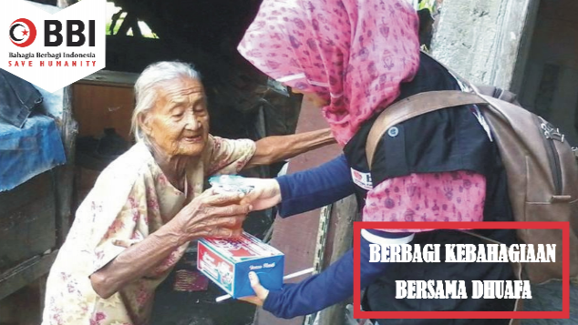 Bantu Kebahagiaan Dhuafa