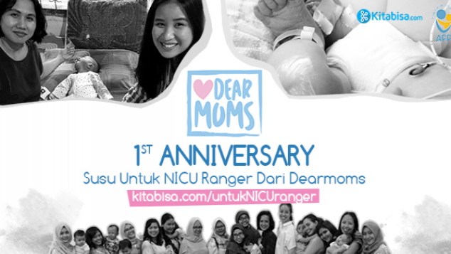 Susu untuk NICU Ranger dari Dearmoms