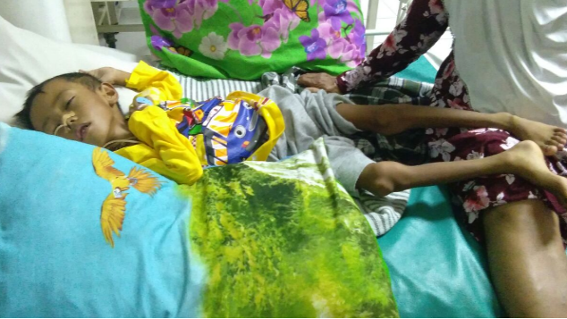 Bantu Acep Sembuh dari Radang Otak