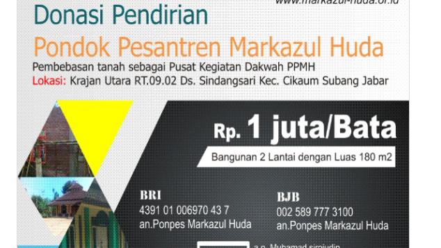 Pembebasan Tanah Pembangunan Asrama Pesantren
