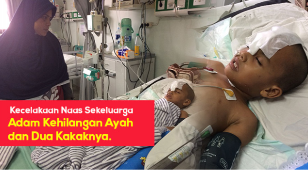 Bantu Adik Adam & Ibunya Hadapi Ujian Berat ini
