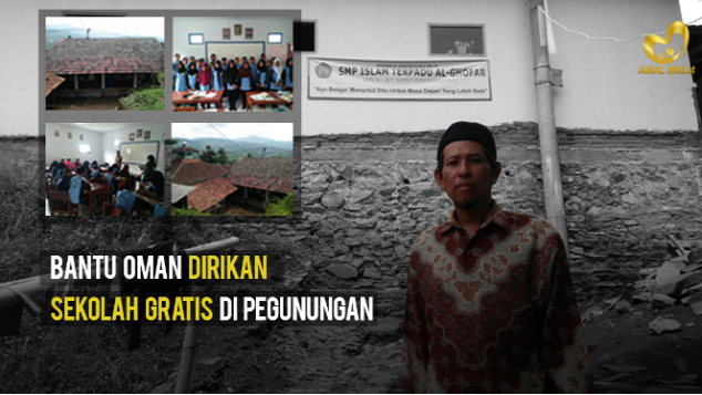 Bantu Oman Dirikan Sekolah Gratis di Pegunungan