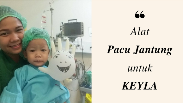 Alat Pacu Jantung untuk Keyla