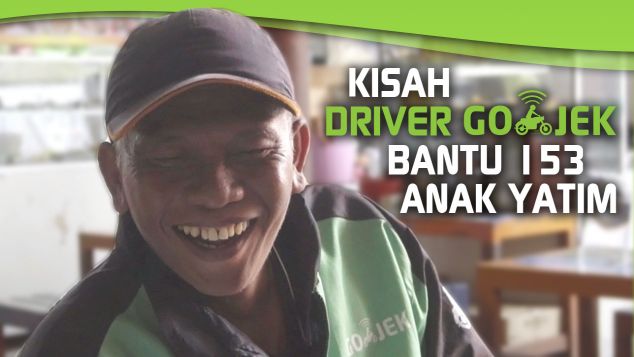 Kisah Para Driver GO-JEK Bantu 153 Anak Yatim