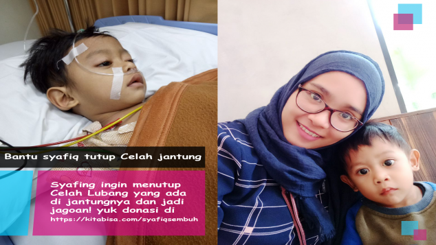 Bantu syafiq tutup Celah jantung