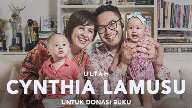Ultah Cynthia Lamusu Untuk Donasi Buku