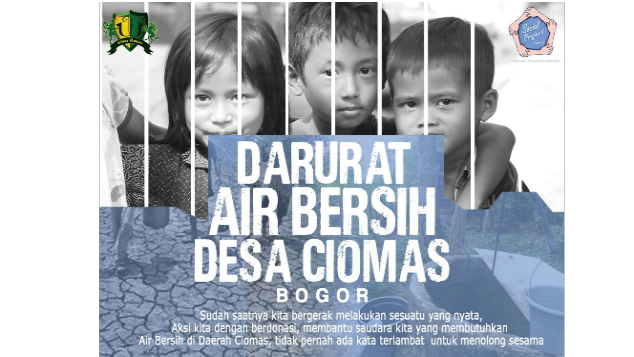 Mewujudkan Air Bersih & MCK Untuk Desa Ciomas