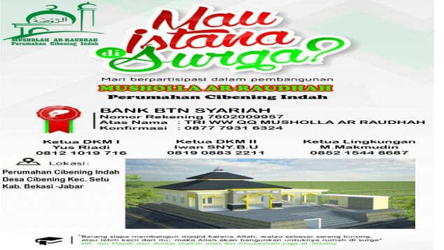 #musholla untuk CI