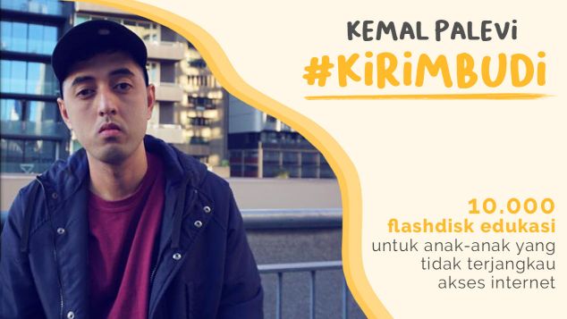 Kemal Palevi Dukung Gerakan Kirim Budi