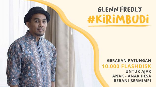 Glenn Fredly Dukung Gerakan Kirim Budi