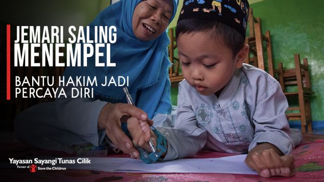 Sanggar Disabilitas untuk Hakim, Jemari Menempel