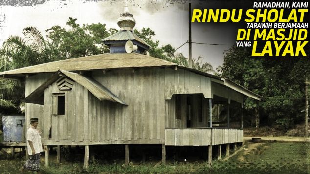 Masjid untuk Ratusan Warga Perbatasan Indonesia