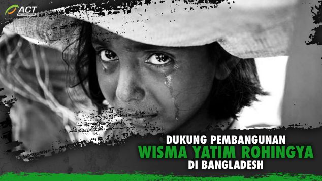 Bangun Wisma Yatim Rohingya di Bangladesh