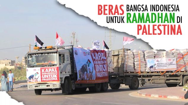 Beras Bangsa Indonesia untuk Ramadhan di Palestina