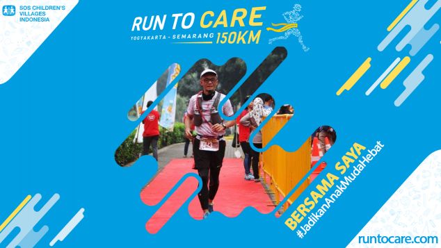 Dwi Berlari 150 KM Demi 2.200 Anak Negeri
