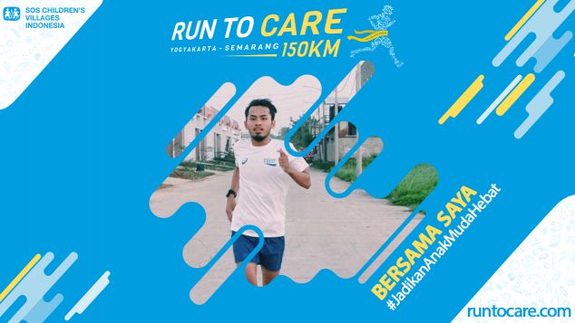Nazir Berlari 150 KM Demi 2.200 Anak Negeri
