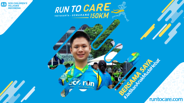 Mario Berlari 150 KM Demi 2.200 Anak Negeri