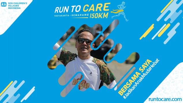 Hendriarko Berlari 150 KM Demi 2.200 Anak Negeri