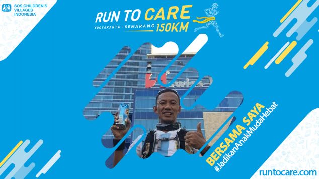 Arfan Berlari 150 KM Demi 2.200 Anak Negeri